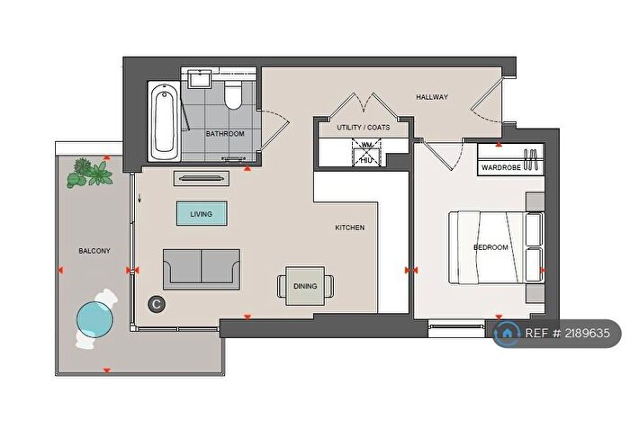1 Bedroom Flat To Rent In Quill House, London, SE3