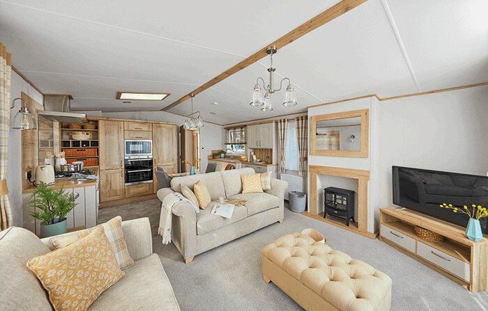 2 Bedroom Mobile/park Home For Sale In Angrove Country Park, Greystone Hills, Yorkshire, TS9