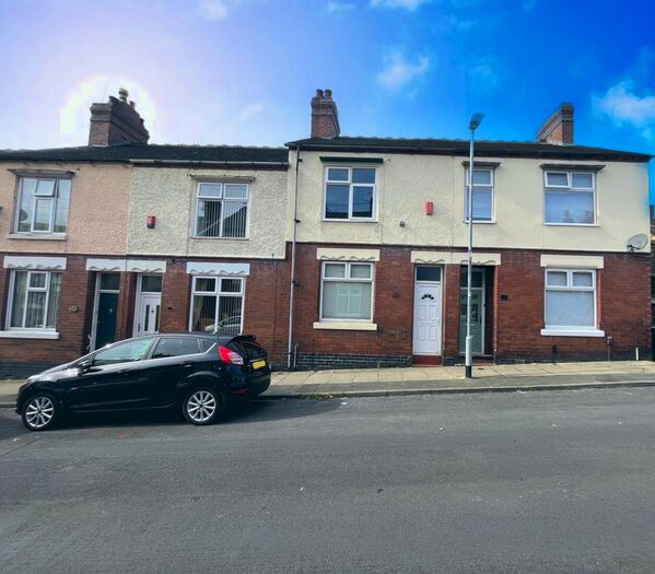 2 Bedroom Terraced House To Rent In Bradford Terrace, Stoke-On-Trent, Staffordshire, ST1