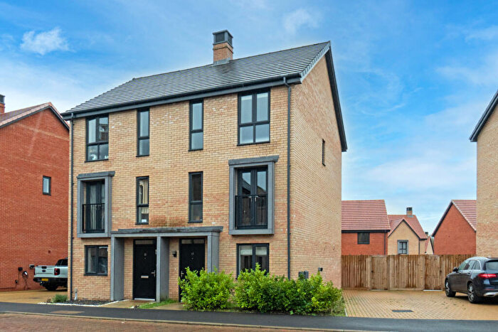 3 Bedroom Semi Detached House For Sale In Athenian Drive, Bishop's Stortford, Hertfordshire, CM23