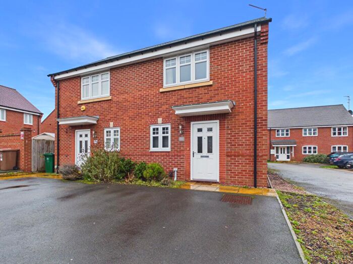 2 Bedroom Semi Detached House To Rent In Canterbury Drive, Littleover, Derby, Derbyshire, DE23