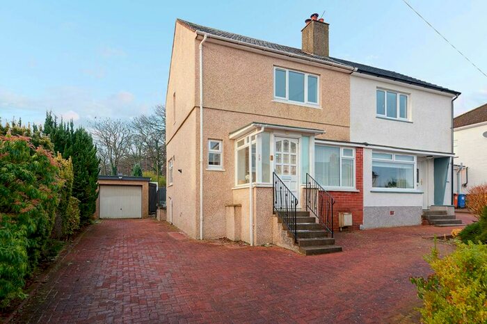 2 Bedroom Semi-Detached House For Sale In Inveroran Drive, Bearsden, Glasgow, G61