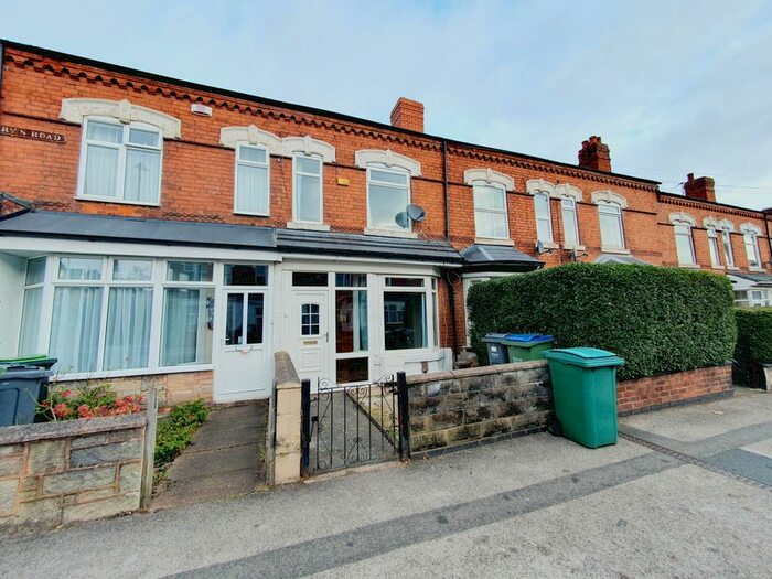 3 Bedroom Property To Rent In St. Marys Road, Bearwood, Smethwick B67