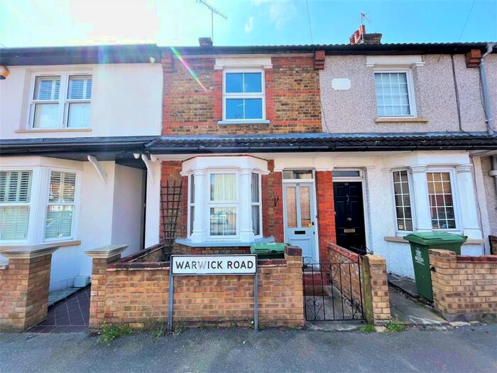 3 Bedroom Terraced House To Rent In Warwick Road, Sidcup, Kent, DA14