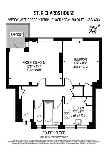 1 Bedroom Flat For Sale In Flat St. Richards House, Eversholt Street, Euston, London, NW1