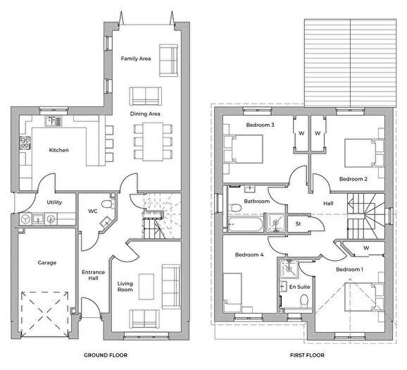4 Bedroom Detached House For Sale In Plot The Jerviswood, Albany Drive, Lanark, ML11
