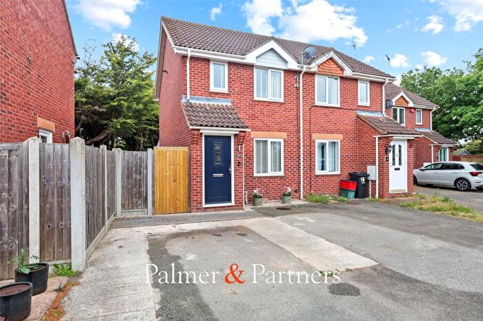 2 Bedroom Semi-Detached House For Sale In Tokely Road, Frating, Colchester, Essex, CO7