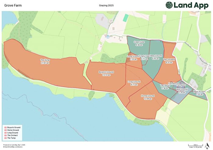 Land To Rent In Grove Farm, Nempnett Thrubwell, Bristol, North Somerset, BS40