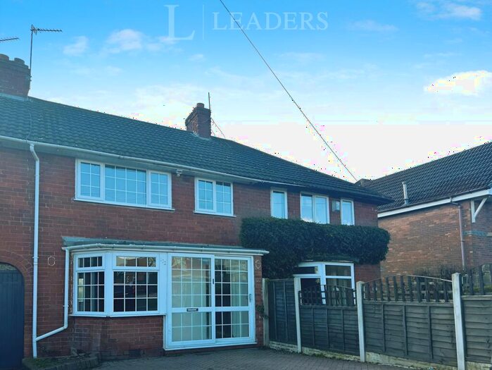 3 Bedroom Detached House To Rent In Alvechurch Road, B31