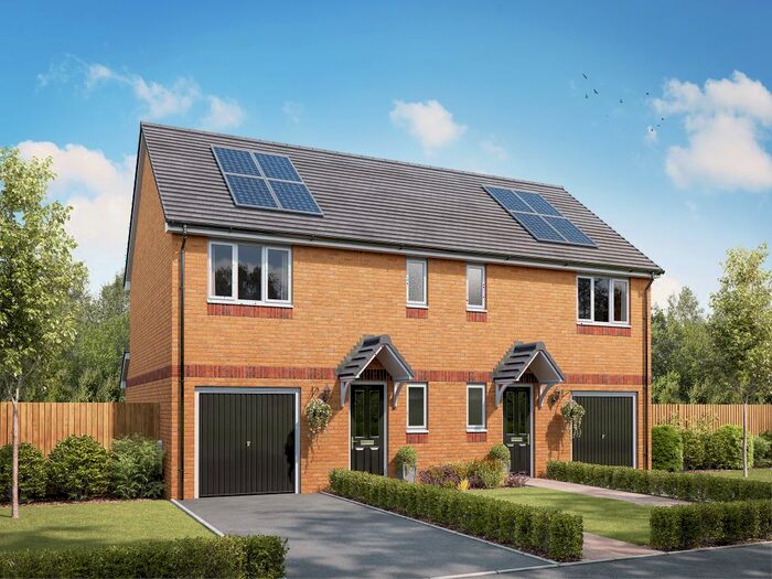 3 Bedroom Semi Detached House For Sale In "The Newton" At Church Lane, Old Plean, Stirling, FK7