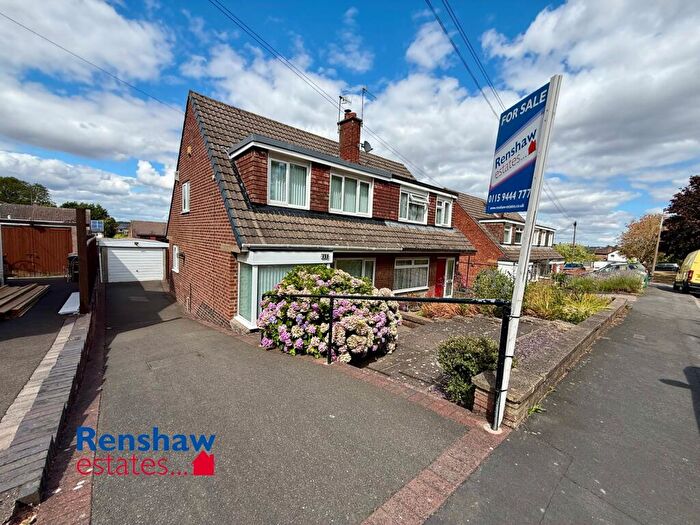 3 Bedroom Semi-Detached House For Sale In Ladywood Road, Kirk Hallam, Ilkeston, DE7