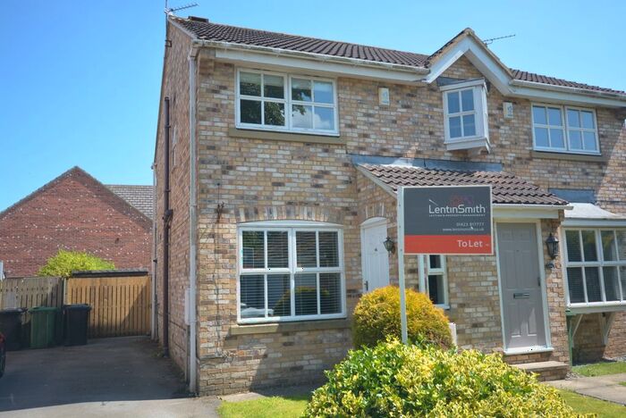 2 Bedroom Semi-Detached House To Rent In Walton Chase, Thorp Arch, Wetherby, West Yorkshire, LS23