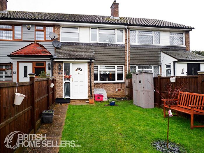 3 Bedroom Terraced House For Sale In Mimosa Close, Pilgrims Hatch, Brentwood, Essex, CM15