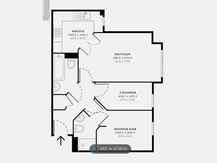 2 Bedroom Flat To Rent In Richmond Road, Kingston Upon Thames, KT2