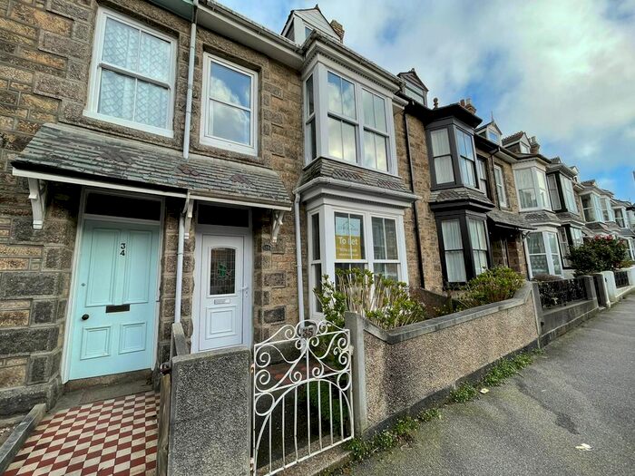 4 Bedroom Terraced House To Rent In Tolver Road, Penzance, Cornwall, TR18