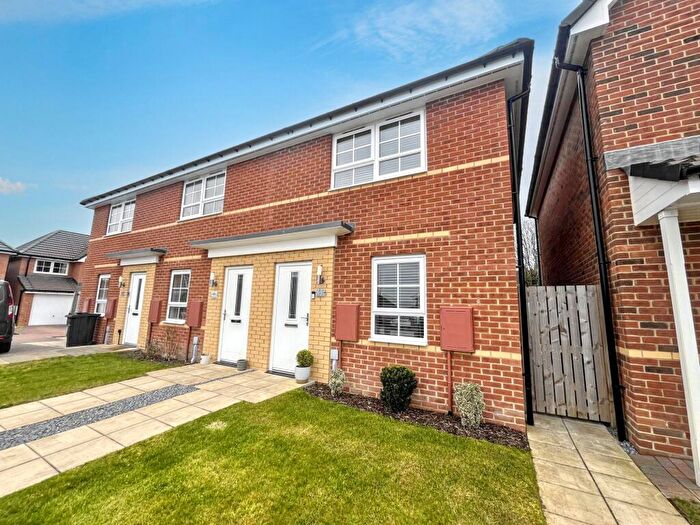 2 Bedroom Semi-Detached House For Sale In Bluebell Drive, Pegswood, Morpeth, Northumberland, NE61