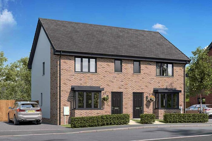 3 Bedroom Semi-Detached House For Sale In "The Buchanan" At Charleston Drive, Glenrothes, KY7