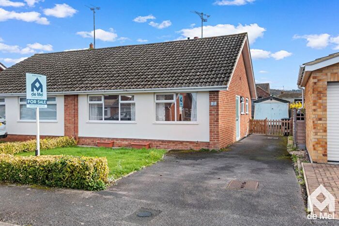 2 Bedroom Semi Detached Bungalow For Sale In Nottingham Road, Bishops Cleeve, GL52