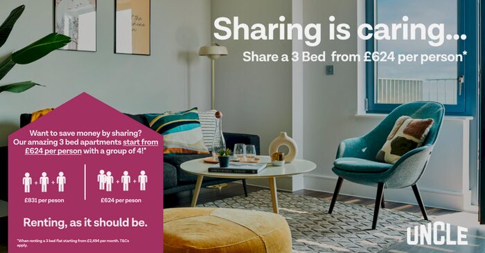 3 Bedroom Flat To Rent In Merrick Road, Southall, Middlesex, UB2