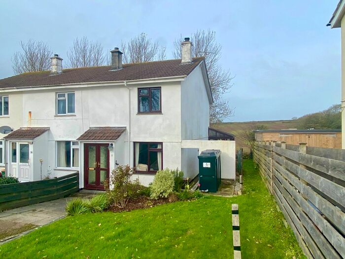 2 Bedroom End Of Terrace House To Rent In Springfield Road, Goldsithney, Penzance, TR20