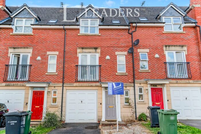 3 Bedroom Town House To Rent In Haddon Way, Loughborough, LE11