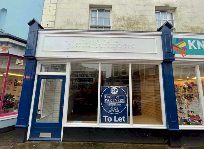 Commercial Shop To Rent In Wellington Street, Teignmouth, Devon, TQ14