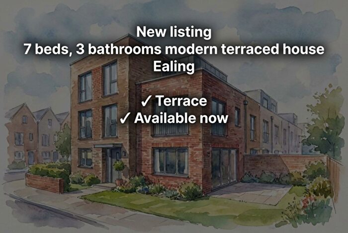 7 Bedroom Terraced House To Rent In Uxbridge Road, Southall, UB1