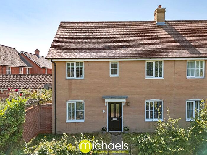 3 Bedroom Semi-Detached House For Sale In James Parnell Drive, Colchester, CO2