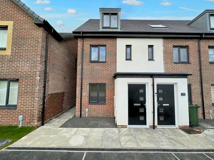 3 Bedroom Semi-Detached House To Rent In Poppy Place, Newcastle Upon Tyne, Tyne And Wear, NE13