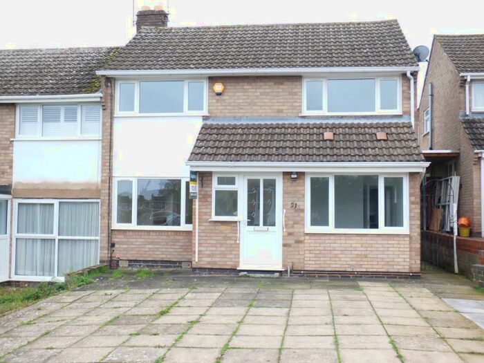 4 Bedroom Semi-Detached House To Rent In Briar Meads, Oadby, Leicester, LE2