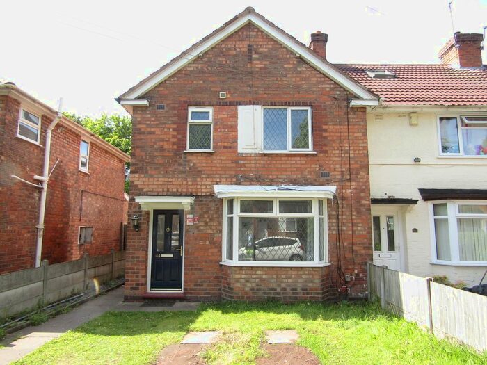 3 Bedroom End Of Terrace House To Rent In Longford Road, Kingstanding, Birmingham, B44