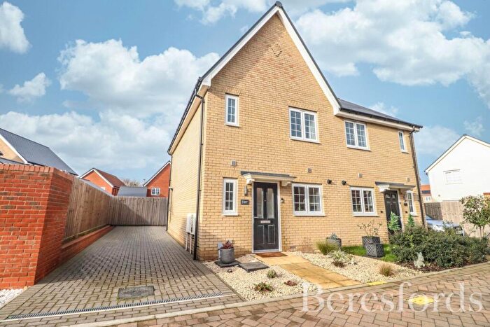 2 Bedroom Semi Detached House For Sale In Benson Drive, Witham, CM8