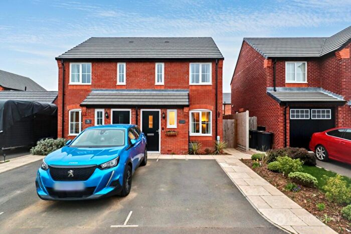 2 Bedroom Semi Detached House For Sale In Julius Way, Eaton Place, Nuneaton, CV11