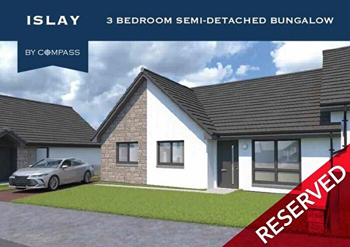 3 Bedroom Semi-Detached Bungalow For Sale In 'Islay' Plot Swordale Grove, Teandallon, Evanton, Highland., IV16