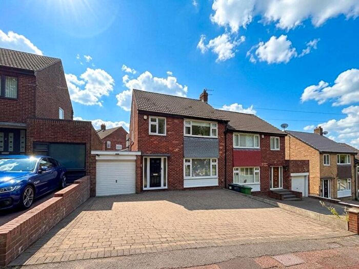3 Bedroom Semi-Detached House For Sale In Lambton Avenue, Whickham, Newcastle Upon Tyne, NE16