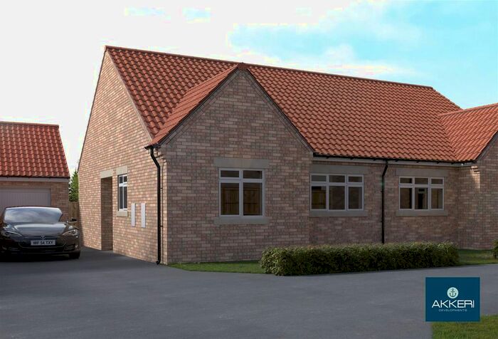 2 Bedroom Semi-Detached Bungalow For Sale In Plot, The Nurseries, Kilham, Driffield, YO25