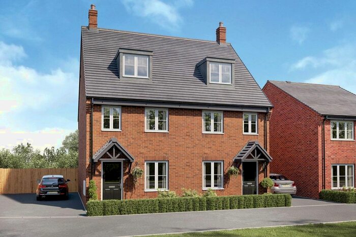 3 Bedroom End Of Terrace House For Sale In "The Braxton - Plot " At Owen Way, Market Harborough, LE16
