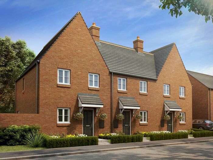 3 Bedroom End Terrace House For Sale In "The Weedon" At Heathencote, Towcester, NN12