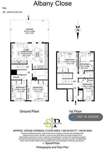 5 Bedroom Flat To Rent In Albany Close, London, N15