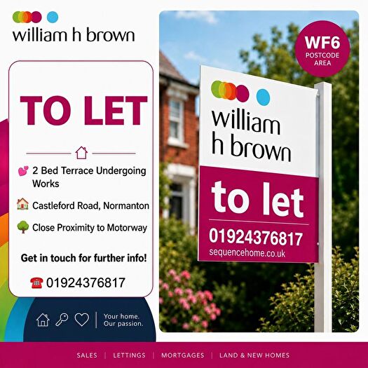 2 Bedroom Terraced House To Rent In Castleford Road, Normanton, WF6