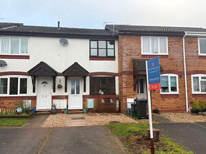 2 Bedroom Terraced House To Rent In Fulford Drive, Cullompton, EX15