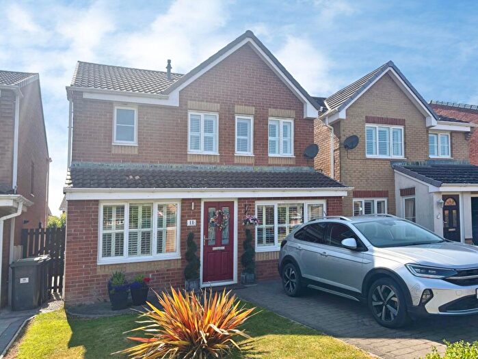 3 Bedroom Detached House For Sale In Grassholme Close, Consett, Durham, DH8
