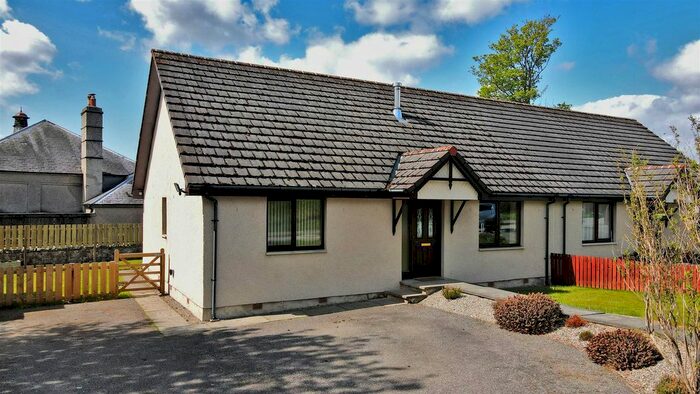 3 Bedroom Semi-Detached Bungalow For Sale In Laundry Road, Lairg, Sutherland, IV27