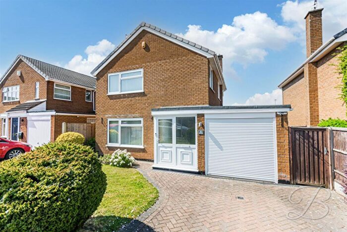 3 Bedroom Detached House For Sale In Leeming Close, Warsop, Mansfield, NG20