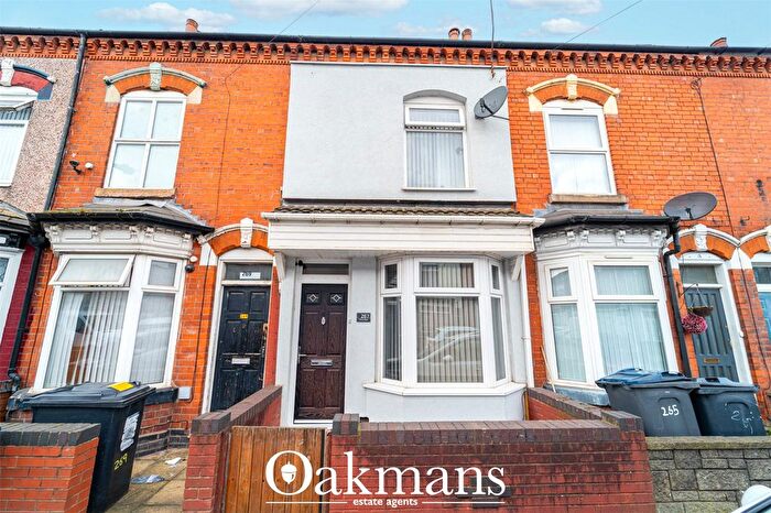 3 Bedroom Terraced House For Sale In Percy Road, Birmingham, West Midlands, B11