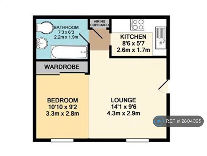 Studio To Rent In Draper Court, Bristol, BS5
