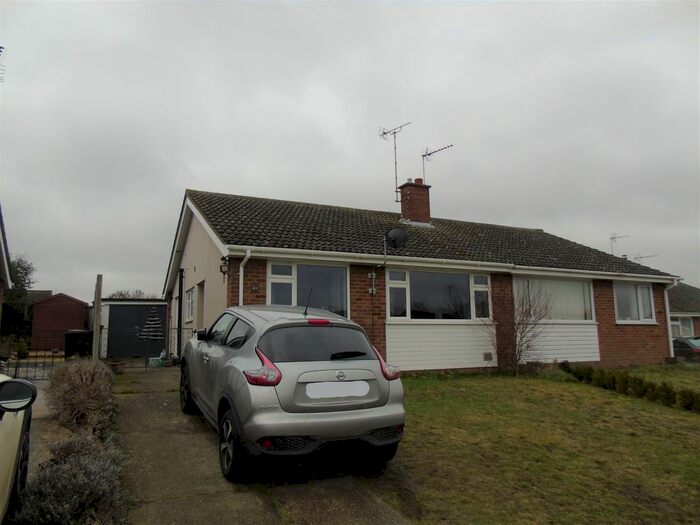2 Bedroom Semi-Detached Bungalow To Rent In York Crescent, Claydon, Ipswich, IP6