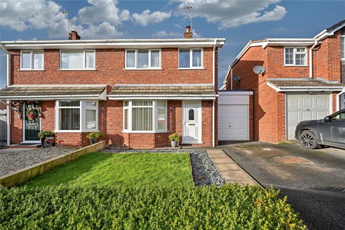 3 Bedroom Semi Detached House For Sale In Geneshall Close, Gnosall, Stafford, Staffordshire, ST20