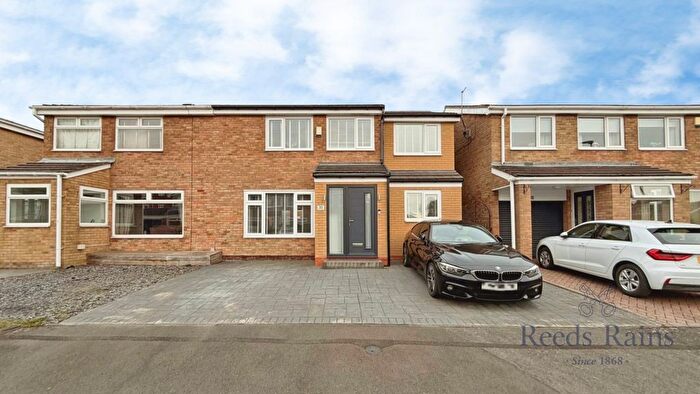 3 Bedroom Semi Detached House For Sale In Winchester Close, Great Lumley, Chester Le Street, Durham, DH3