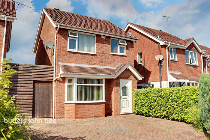 3 Bedroom Detached House For Sale In Merlin Way, Crewe, CW1
